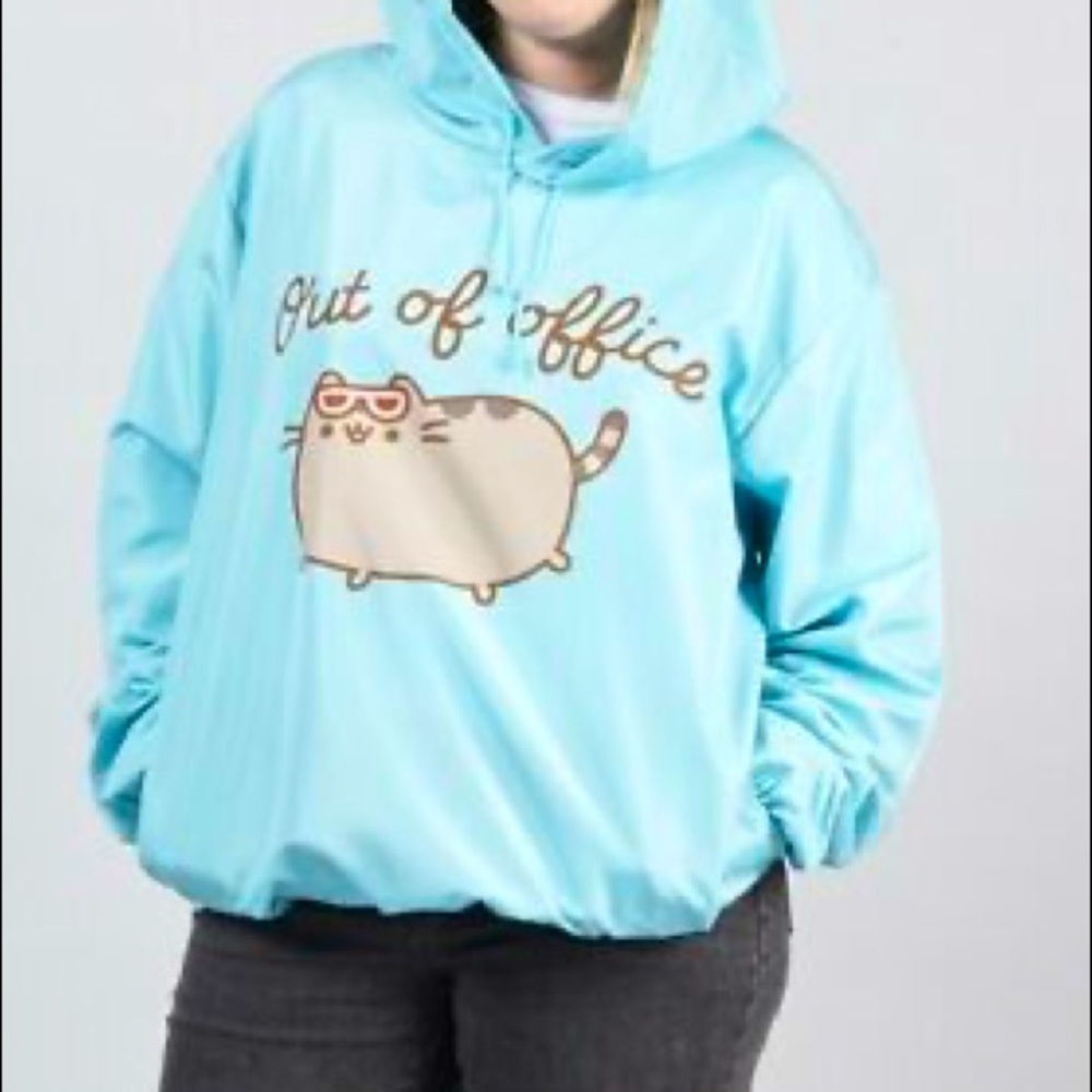 Pusheen Out Of Office WindBreaker